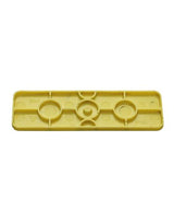 Verglasungsklötze 100 x 24 x 4 gelb - Topform