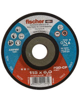 Schleifscheibe CP 6/115 gekröpft Carbon - fischer