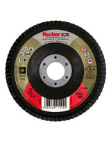Fächerschleifscheibe AP 125 K80 Inox - fischer
