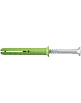 Nageldübel N Green 6x60/30 mit Schraube 4x64Z,VE 15 - fischer